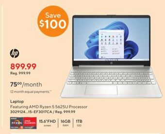 Staples Hp laptop offer