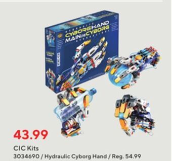 Staples Cic kits hydraulic cyborg hand offer