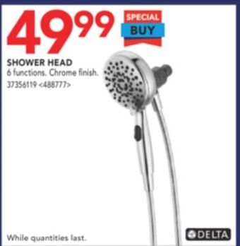Lowe's Delta shower head offer