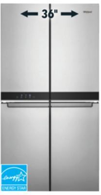 Lowe's Whirlpool 19.4 cu. ft. refrigerator offer