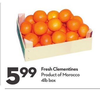 Longo's Fresh clementines offer