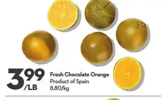 Longo's Fresh chocolate orange offer