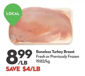 Longo's Boneless turkey breast offer