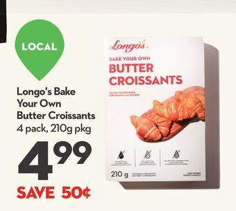 Longo's Longo's bake your own butter croissants offer