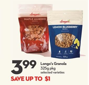 Longo's Longo's granola offer