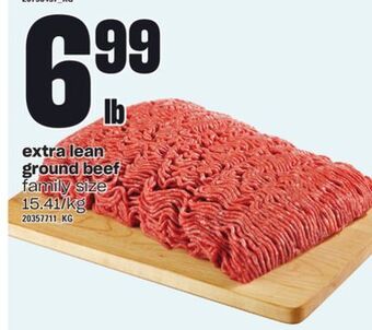 Loblaws Extra lean ground beef offer