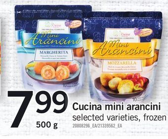 Fortinos Cucina mini arancini, 500 g offer