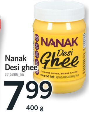 Fortinos Nanak desi ghee, 400 g offer