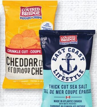 Fortinos Covered bridge potato chips, 142/170 g offer