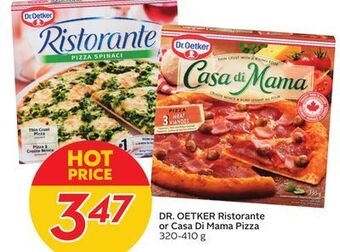 Sobeys Dr. oetker ristorante or casa di mama pizza offer