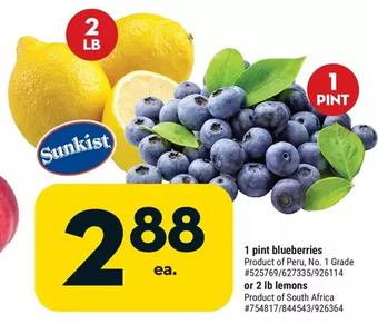Giant Tiger 2 lb lemons offer