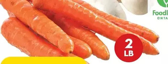 Giant Tiger 2 lb carrots offer