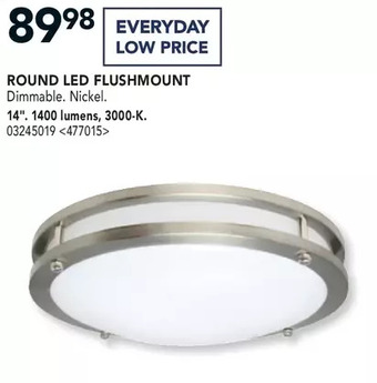 RONA Round led flushmount offer