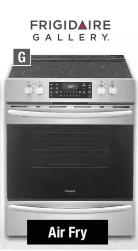Home Depot Frigidaire gallery 5.4 cu. ft. self-clean electric range offer