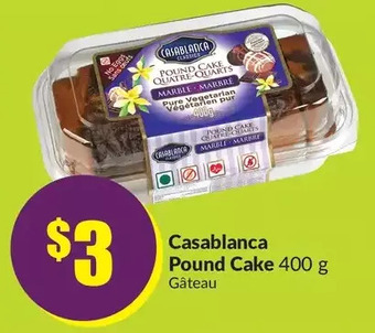 FreshCo Casablanca pound cake offer