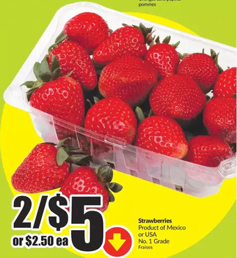 FreshCo Strawberries offer
