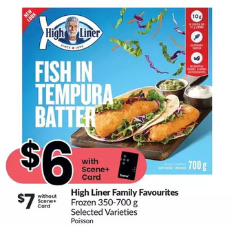 FreshCo High liner family favourites offer