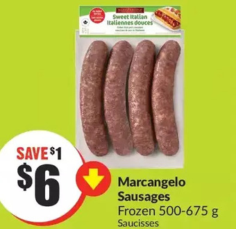 FreshCo Marcangelo sausages offer