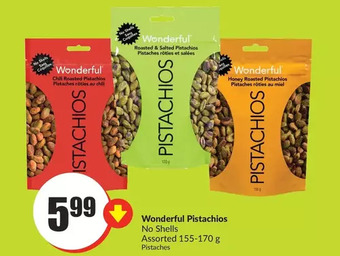 FreshCo Wonderful pistachios offer
