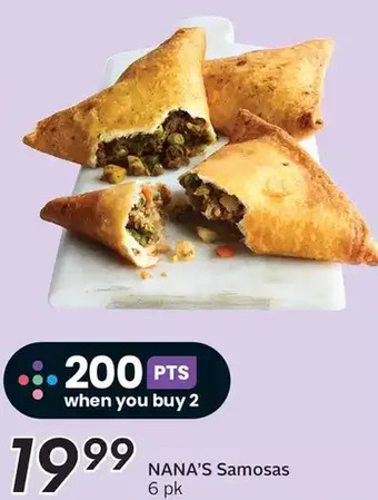 Sobeys Nana's samosas offer