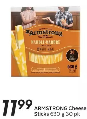 Sobeys Armstrong cheese sticks offer