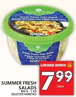 Food Basics Summer fresh salads offer