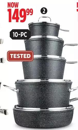 Canadian Tire Forged non-stick cookset offer