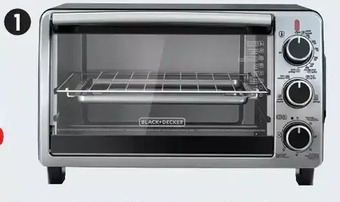 Canadian Tire Black + decker 6-slice convection toaster oven offer