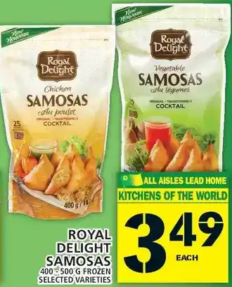 Food Basics Royal delight samosas offer