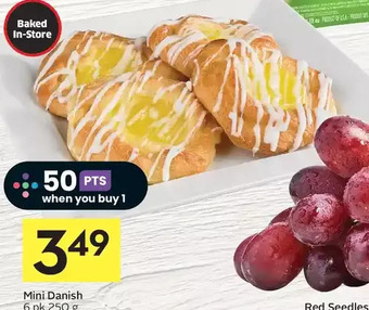 Foodland Mini danish offer