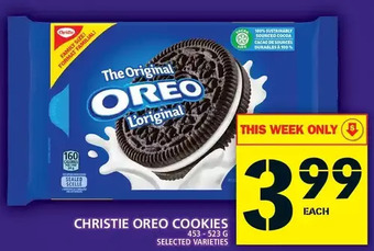 Food Basics Christie oreo cookies offer