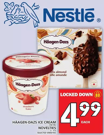 Food Basics Häagen-dazs ice cream | novelties offer