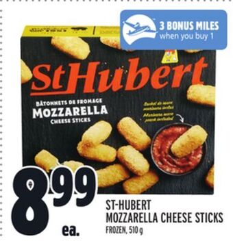 Metro St-hubert mozzarella cheese sticks offer