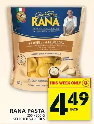 Food Basics Rana pasta offer