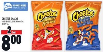 Metro Cheetos snacks offer