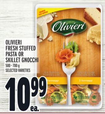 Metro Olivieri fresh stuffed pasta or skillet gnocchi offer