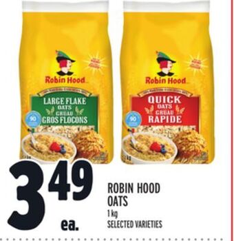 Metro Robin hood oats offer