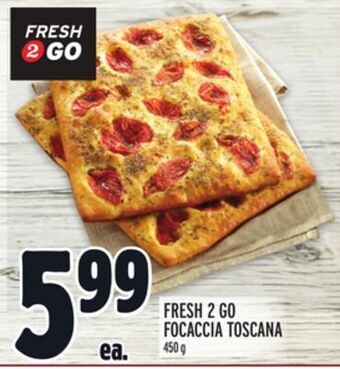 Metro Fresh 2 go focaccia toscana offer