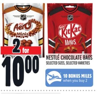 Metro Nestlé chocolate bags offer
