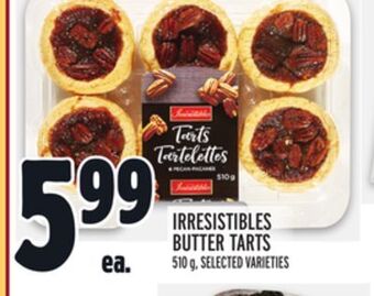 Metro Irresistibles butter tarts offer