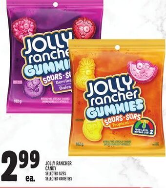 Metro Jolly rancher candy offer