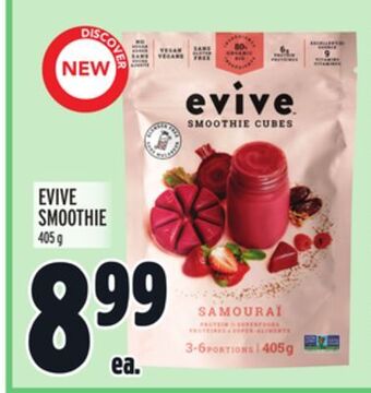 Metro Evive smoothie offer