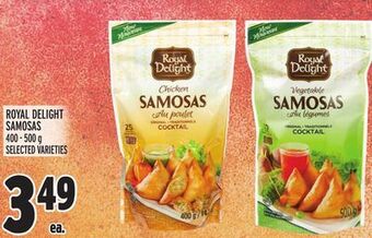 Metro Royal delight samosas offer