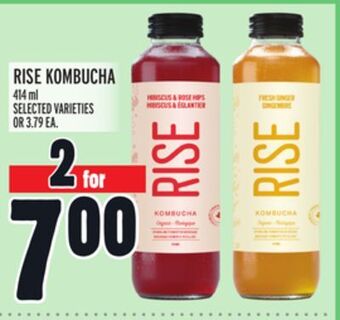 Metro Rise kombucha offer