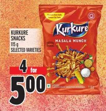 Metro Kurkure snacks offer