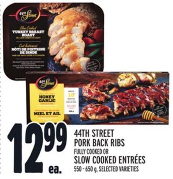 Metro 44th street pork back ribs offer