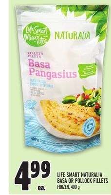 Metro Life smart naturalia basa or pollock fillets offer