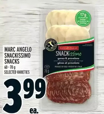 Metro Marcangelo snackissimo snacks offer