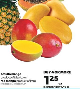 Real Canadian Superstore Ataulfo mango or red mango offer