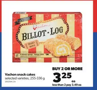 Real Canadian Superstore Vachon snack cakes, 255-336 g offer